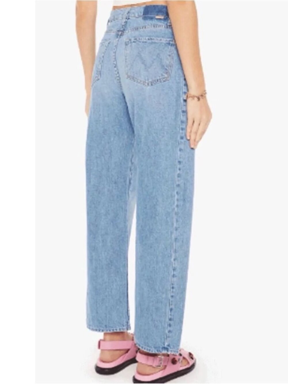 MOTHER Jeans Size 27 - Half-pipe barrel flood - Material Girl - Picture 2 of 6